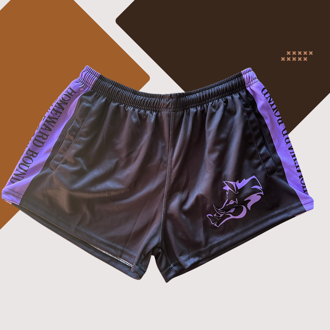 Gilbert boar- Kids Soft footy shorts