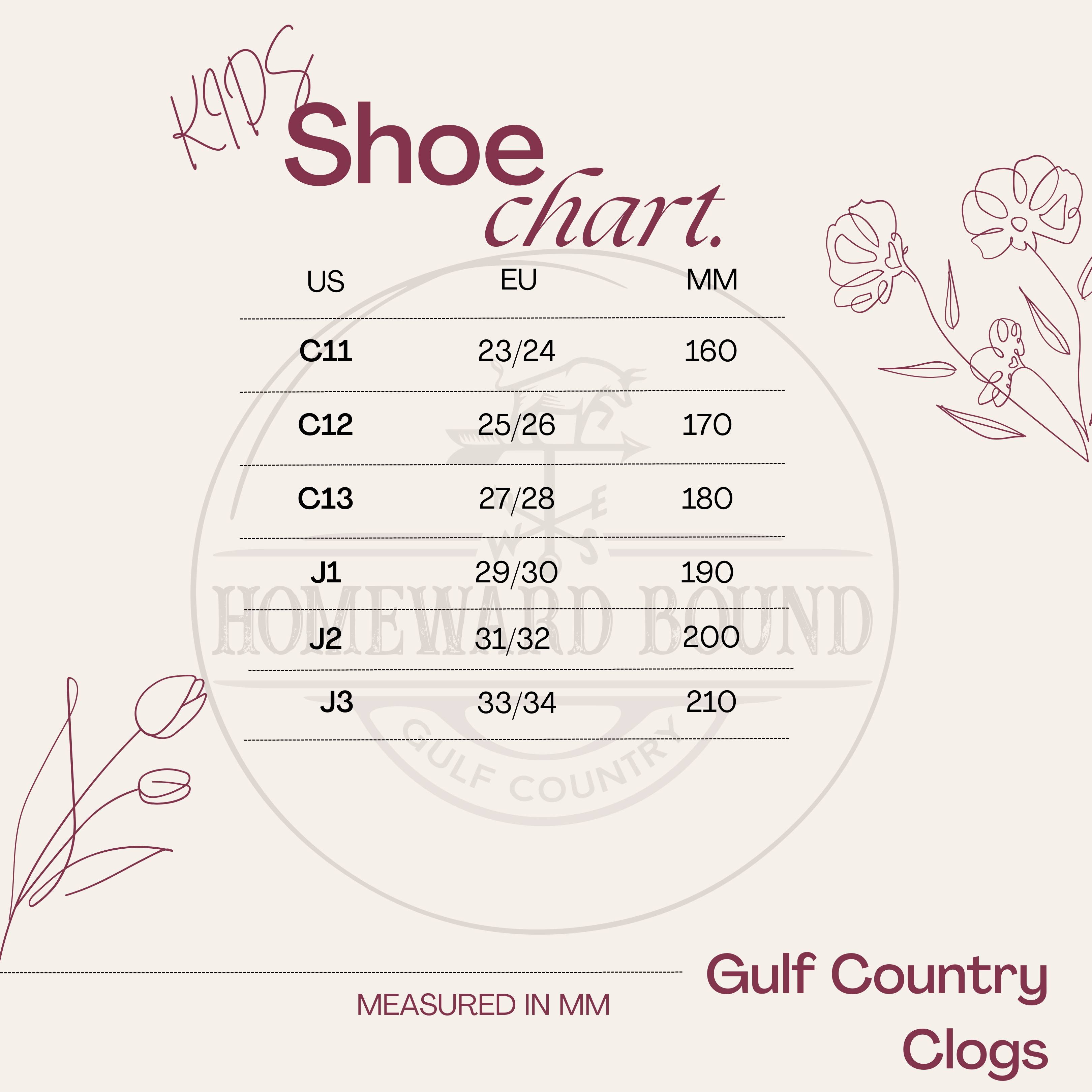 Gulf Country Kids Clogs