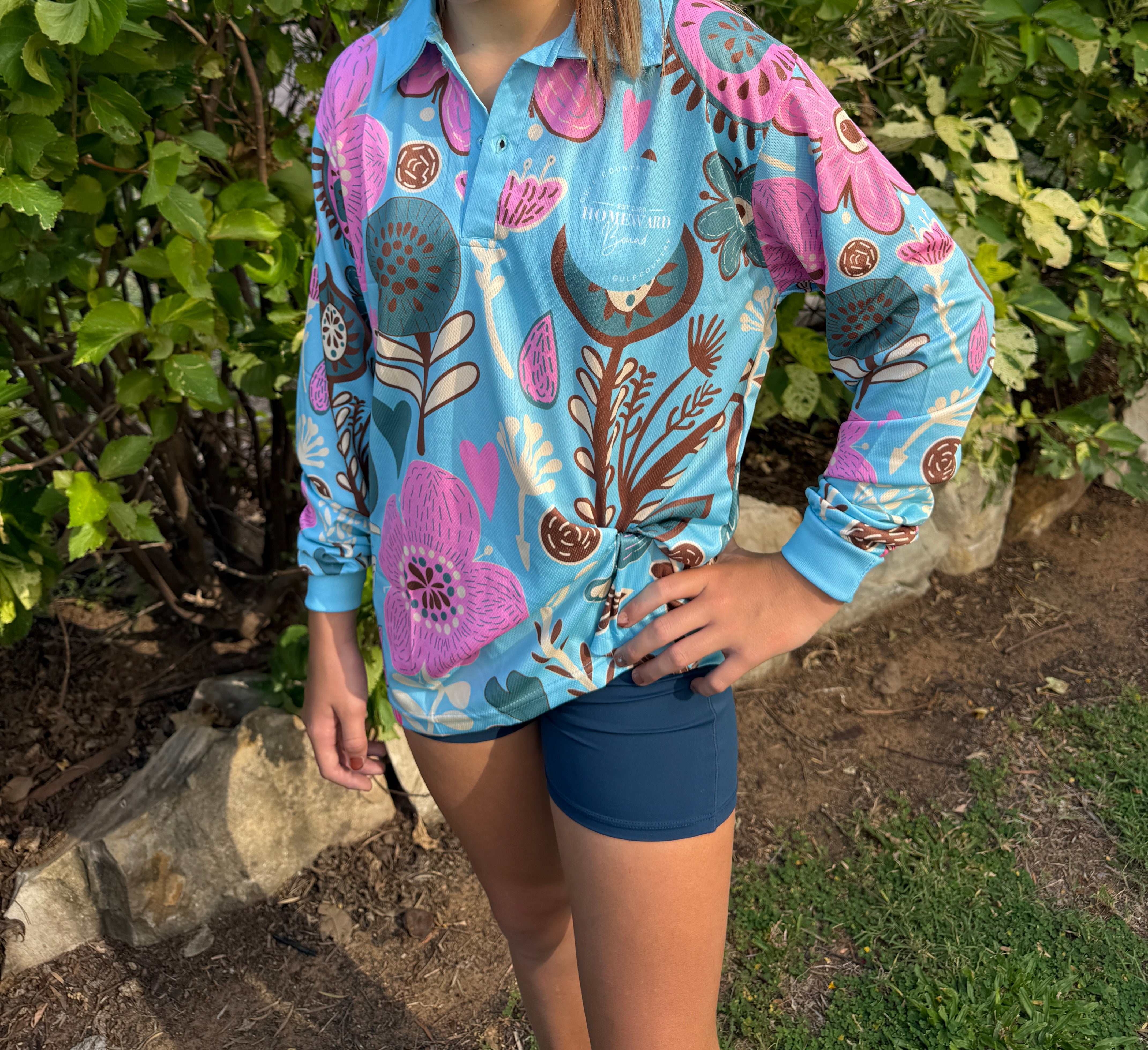 Jasmine - Kids Fishing Shirt